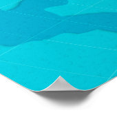 Wereldkaart Poster (Hoek)