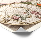  Wereldkaart Poster (Hoek)