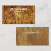  Wereldkaart Professionele Premium Dikke Luxe Visitekaartje (Voorkant / Achterkant)