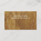  Wereldkaart Professionele Premium Dikke Luxe Visitekaartje (Achterkant)