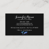 Wereldkaart Rand Agent Rental Kantoor Visitekaartje (Achterkant)