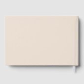 Wereldkaart reisavontuur begint met Afstuderen Gastenboek (Achterkant)