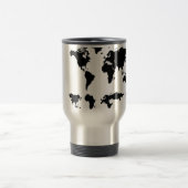 Wereldkaart Reisbeker (Center)