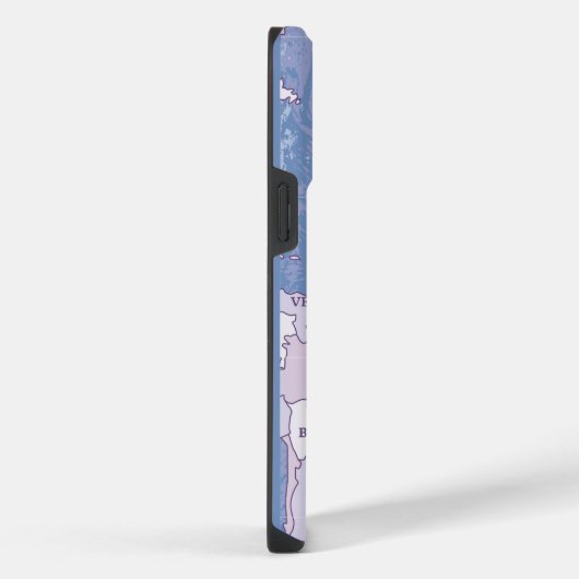 WERELDKAART REIZEN iPhone 14 PRO MAX HOESJE (Rechterkant)