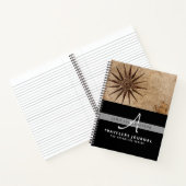 Wereldkaart Reizen Pensioen Bucket List Gift Papa Notitieboek (Binnen)