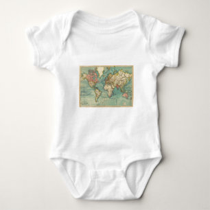 Wereldkaart Romper