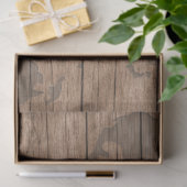 Wereldkaart Rustic Wood 20x30-decoupage Tissuepapier (Geschenk)