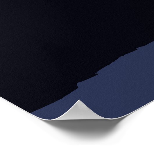 Wereldkaart 's Nachts licht de stad van de aarde. Poster (Hoek)