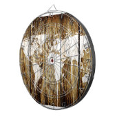 wereldkaart schuur 2 dartbord (Voorkant Rechts)