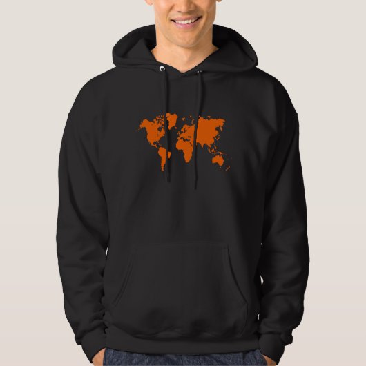 WERELDKAART - SINAASAPPEL HOODIE (Voorkant)
