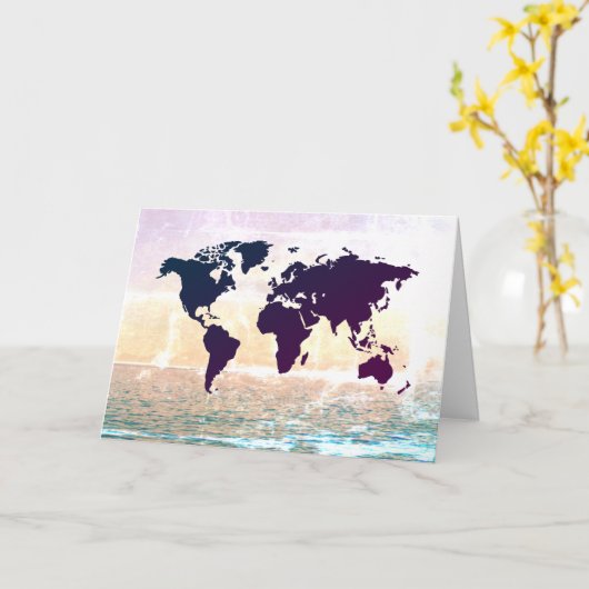 Wereldkaart Sjabloon Kaart | Uw Afbeeldingen toevo (Gele Bloem)