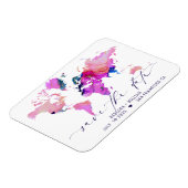 Wereldkaart Sparen de Datum Reizen Bestemmingswedu Magneet (Linkerzijde)