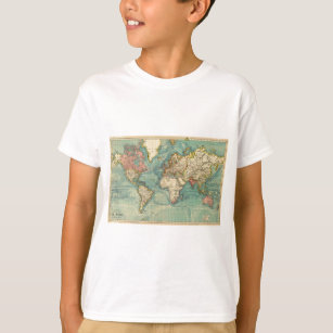  Wereldkaart T-shirt
