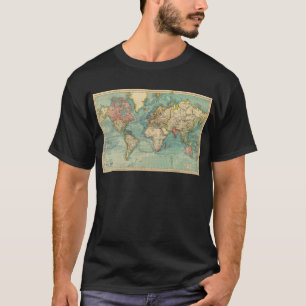  Wereldkaart T-shirt