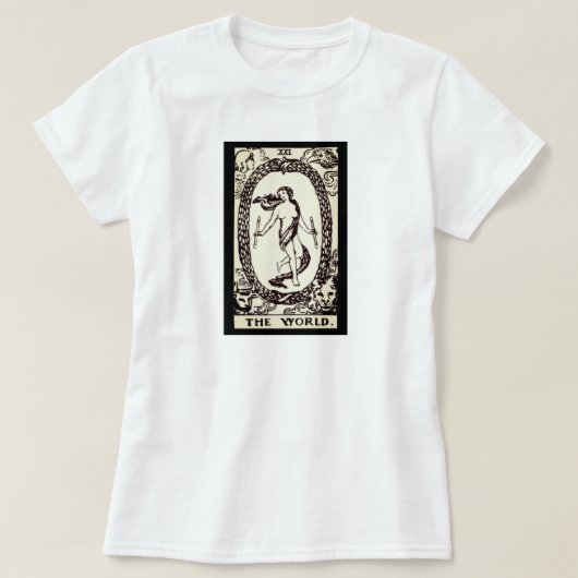 wereldkaart | t-shirt (Design voorkant)
