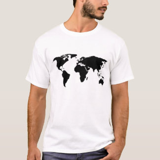 Wereldkaart T-shirt