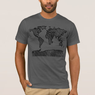 wereldkaart T-shirt