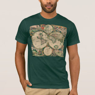 wereldkaart T-shirt #1