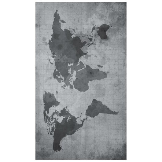 Wereldkaart Tafelkleed (Voorkant)