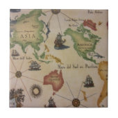 Wereldkaart Tegeltje (Voorkant)