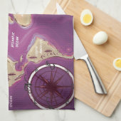 Wereldkaart Theedoek (Quarter Fold)