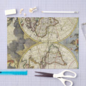  Wereldkaart Tissuepapier (Craft)