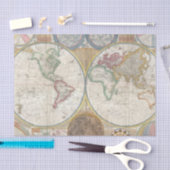  Wereldkaart Tissuepapier (Craft)