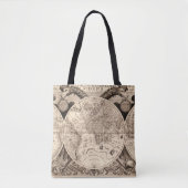 Wereldkaart Tote Bag (Voorkant)