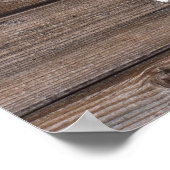 wereldkaart trouwgastenboek tekenhout poster (Hoek)