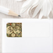 Wereldkaart van 1689 Gifts Etiket (Insitu)