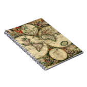 wereldkaart van 1689 Gifts Notitieboek (Rechterzijde)