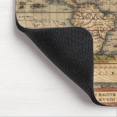  Wereldkaart van Abraham Ortelius 1564 Muismat (Hoek)