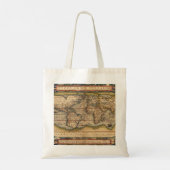 Wereldkaart van Abraham Ortelius 1564 Tote Bag (Achterkant)