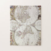 wereldkaart van Atlas Maior Legpuzzel (Verticaal)