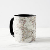 wereldkaart van Atlas Maior Mok (Voorkant links)