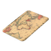 Wereldkaart van het Britse Rijk Magneet (Linkerzijde)