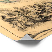 Wereldkaart van het Britse Rijk Poster (Hoek)