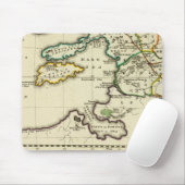 Wereldkaart van het tabularum geographicarum muismat (Met muis)