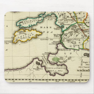 Wereldkaart van het tabularum geographicarum muismat