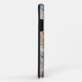 Wereldkaart van kunsthout Case-Mate iPhone case (Achterkant/rechts)