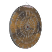 Wereldkaart van Mars Red Planet door satelliet Dartbord (Voorkant Links)