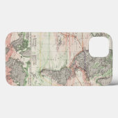 wereldkaart van oceaanstromen Case-Mate iPhone case (Achterkant (horizontaal))