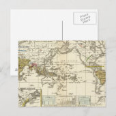 Wereldkaart van ziekten briefkaart (Voorkant / Achterkant)