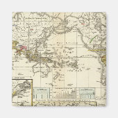 Wereldkaart van ziekten magneet (Voorkant)