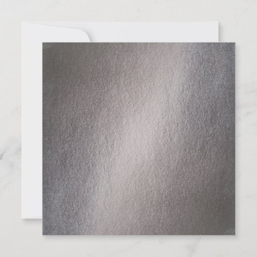 Wereldkaart van zilveren waterverf aankondiging (Achterkant)