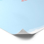 Wereldkaart van zoete kinderen met illustraties poster (Hoek)