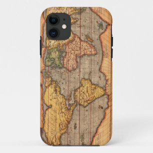 Wereldkaart vanaf 1601 Case-Mate iPhone case