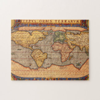 wereldkaart vanaf 1601 legpuzzel