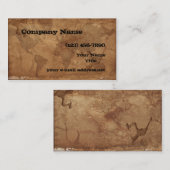  Wereldkaart Visitekaartje (Voorkant / Achterkant)