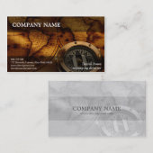  Wereldkaart Visitekaartje (Voorkant / Achterkant)